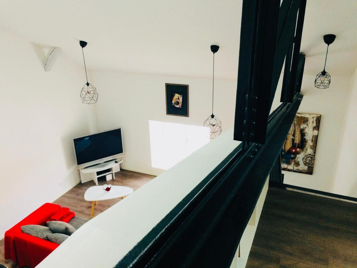 Superbe Appartement Type Loft En Duplex Rue Buat Châlons-en-Champagne Esterno foto