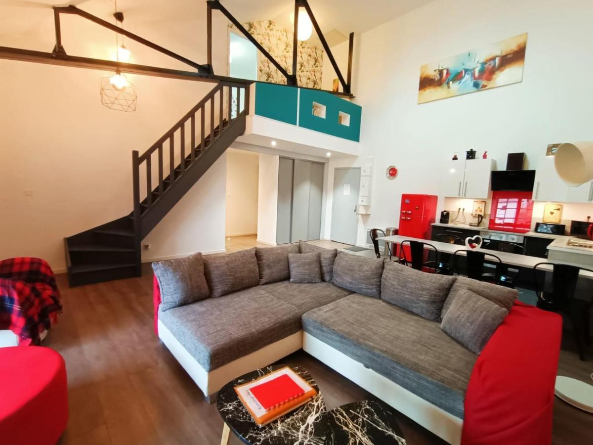 Superbe Appartement Type Loft En Duplex Rue Buat Châlons-en-Champagne Esterno foto